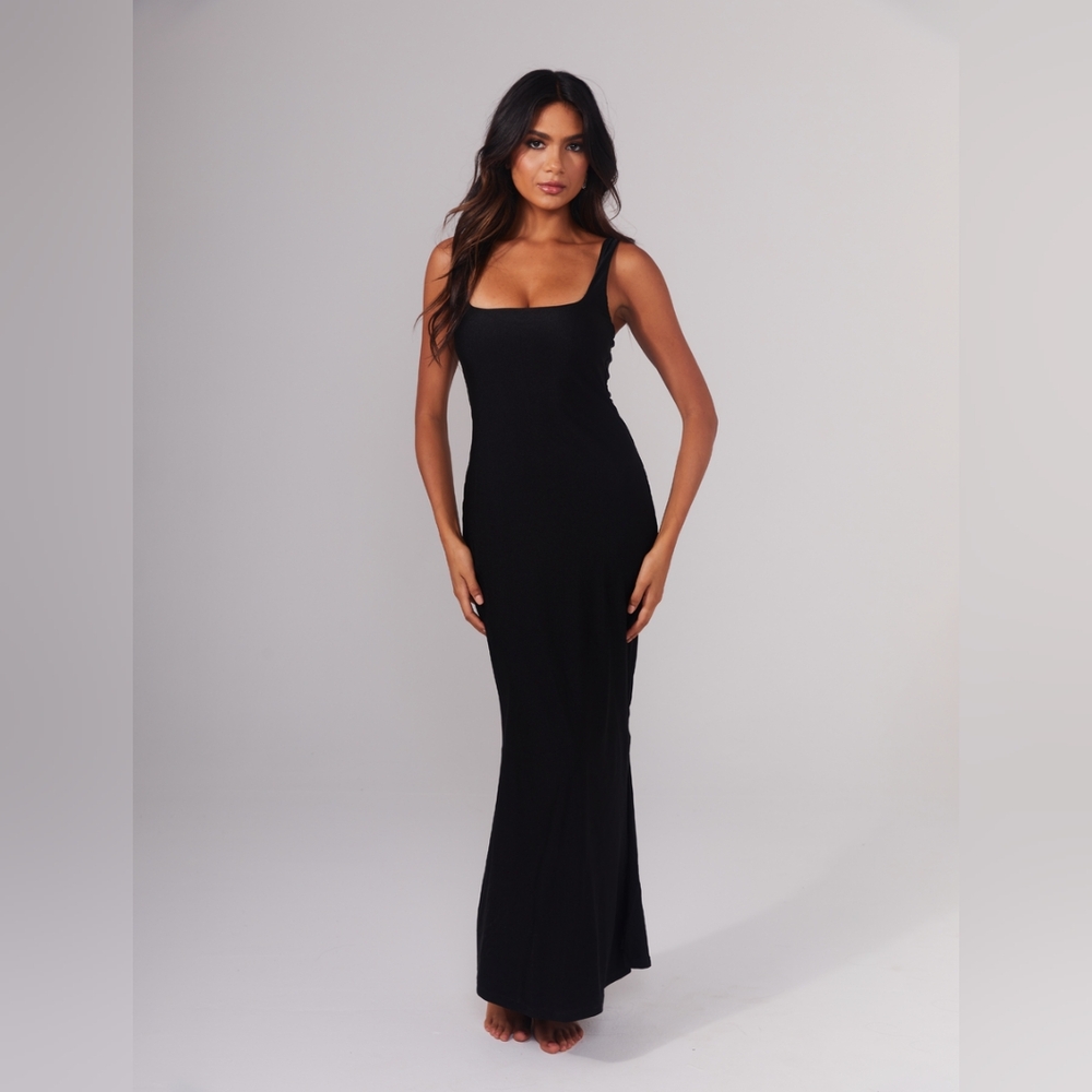 Klassy Network Brami Black Maxi Dress